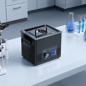 Dispozitiv de curatare cu ultrasunete VEVOR 10L, 40kHz, cu buton de control - Img 8