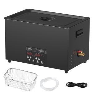 Dispozitiv de curatare cu ultrasunete VEVOR 600 W, 30 L, 40 kHz, cu incalzire - Img 9