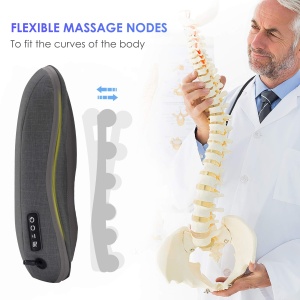 Dispozitiv de Masaj Comfier Shiatsu cu Calorifer, Portabil, pentru Birou si Acasa - Img 5