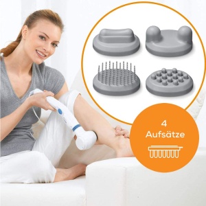 Dispozitiv de Masaj Infrarosu Beurer MG 40, 12W, 4 Capete Interchangeabile - Img 3