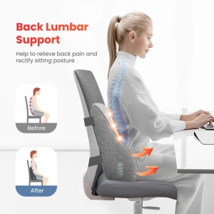 Dispozitiv de Masaj pentru Spate COMFIER, Ergonomic, cu Functie de Incalzire, 4 Noduri Shiatsu - Img 4