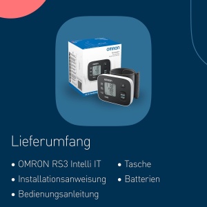 Dispozitiv de masurare a tensiunii arteriale OMRON RS3 Intelli IT, manscheta 13.5-21.5 cm, Bluetooth - Img 6