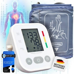 Dispozitiv de masurare a tensiunii arteriale ProfiCare PC BMG 3121, cu detectare aritmie, LCD mare - Img 8