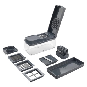 Dispozitiv multifunctional Metaltex Slice-Cube 12 in 1 pentru fructe si legume