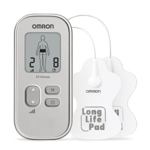 Dispozitiv Omron E3 Intense TENS - Managementul durerii personalizabil cu 6 programe 3 programe de masaj 15 niveluri de intensitate si tampoane de lun - Img 8