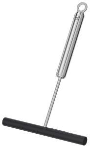 Dispozitiv pentru Crepes ROSLE, Teigverteiler din inox 1810, Silikon, 18.5 cm