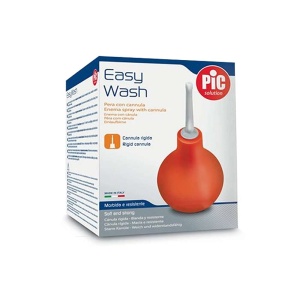 Dispozitiv pentru irigare intestinala Pic Solution 143 ml, PVC, cu canula rigida