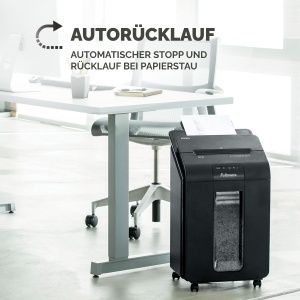 Distrugator documente Fellowes AutoMax 100M 100 foi Minicut P4 functie automata si manuala - Img 7