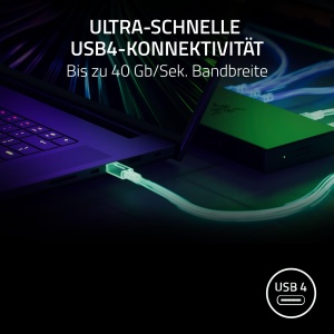 Docking Station Razer USB 4 - 14 Porturi, Suport Dual Display, Incapere Laptop 180W - Img 2