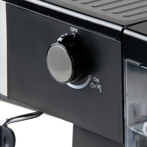 DOMO DO1138K Espressor cu manometru - 20 bar - cu bagheta de abur integrata - otel inoxidabil/negru - Img 10