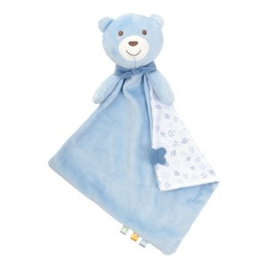 Doudou Maxi Chicco, jucarie din plus, 40x47cm, cu muzica clasica, albastru - Img 2