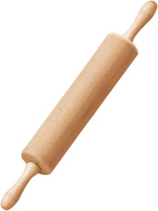 Dr Oetker Profi-Holzteigrolle Nudelholz Buchenholz Ergonomic 440x60 mm - Img 2