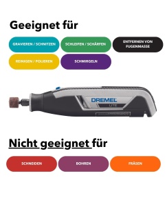 Dremel Lite 7760 Unealta multifunctionala fara fir 36V 15 accesorii viteza variabila - Img 4