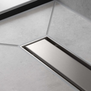 Drenaj dus hansgrohe RainDrain Match, 600mm, otel inoxidabil, inaltime ajustabila - Img 6