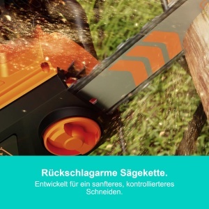 Drujba electrica BLACKDECKER BECS2040-Q, 2000 W, 40 cm, cu sistem de lubrifiere automata - Img 5