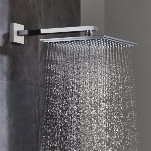 Dus cu efect de ploaie GROHE Euphoria Cube 152, crom, 152x152 mm, tehnologie EcoJoy - Img 7