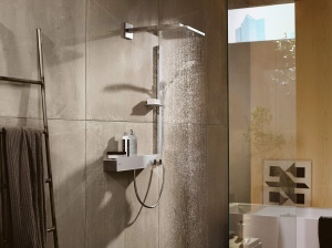 Dus cu efect de ploaie hansgrohe Raindance E 300 mm, crom, 1 jet, montaj pe perete - Img 5