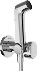 Dus cu mana hansgrohe Bidette S, crom, 1,25 m, cu sistem EcoSmart