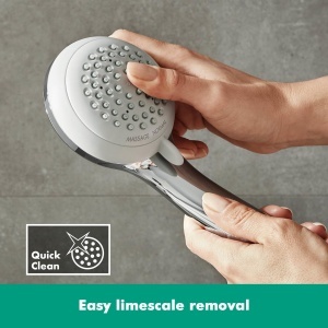 Dus cu mana hansgrohe Crometta 85, 2 tipuri de jet, crom, 85 mm - Img 2