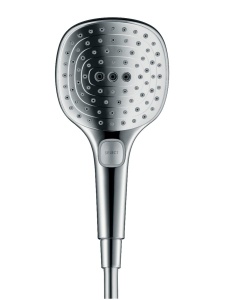 Dus cu mana hansgrohe Raindance Select E 120 mm, 3 tipuri de jet, crom - Img 2