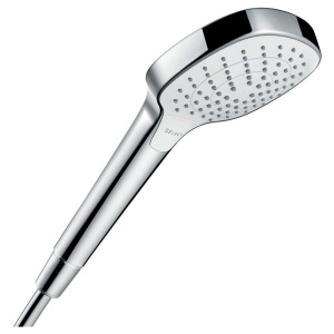Dus cu trei tipuri de jet hansgrohe Croma Select E, 110 mm, AlbChrom
