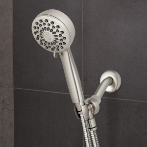 Dus de mana de inalta presiune Waterpik cu furtun, masaj PowerPulse, 7 moduri, nichel periat, XPB-769ME - Img 8