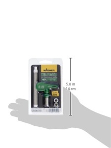 Duza Airless Wagner HEA ProTip 519, reducere ceata 55, verde, compatibila TradeTip3 - Img 7