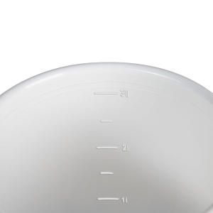 Eimer pentru alimente Westmark 3L, 2 bucati, plastic, alb - Img 4