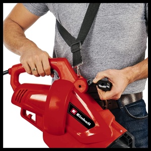 Einhell GC-EL 3024 E Aspirator si Suflanta Frunze 2 in 1 240 kmh Sac Colectare 40L - Img 3