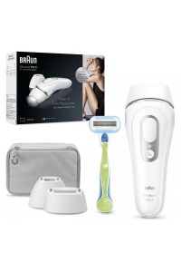 Epilator Braun Silk-expert Pro 3, semi-definitiv, albsilver, 2 capete - Img 8