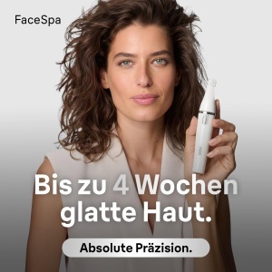 Epilator facial Braun FaceSpa SE851V, 2-in-1, Waterproof, AlbBronz - Img 2