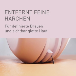 Epilator pentru sprancene si fata Panasonic ES-EF10, LED, compact, mov - Img 3
