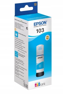 Epson EcoTank 103 Tinta Originala Cyan Compatibilitate EcoTank - Img 2