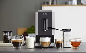 Espressor automat CASO Cafe Crema Touch NegruInox Display LED Rezervor lapte inclus - Img 13