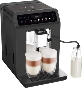 Espressor automat Krups Evidence One EA895N10 Negru Sistem Latte Display color
