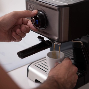 Espressor BLACKDECKER BXCO1200E 15 Bar 1200W Negru Sistem Thermoblock - Img 7