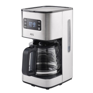 Espressor cafea AEG Deli 5, 1.5 l, Timer programabil, Inox - Img 1