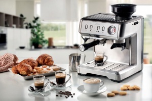Espressor cafea Ariete 1313, 1600W, inox, 15 bar, cu rasnita integrata - Img 5