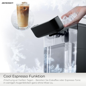 Espressor cafea Berdsen - 1,5 L, 1350 W, 20 Bar, Negru - Img 4