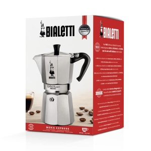 Espressor cafea Bialetti Moka Express, 18 cesti (800 ml), aluminiu, argintiu - Img 6