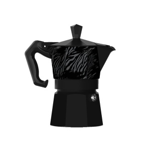Espressor cafea Bialetti Moka Express Juventus, 3 cesti, aluminiu, argintiu - Img 3