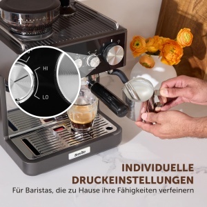 Espressor cafea Breville Barista Sense, 15 bar, negru, cu rasnita integrata - Img 5