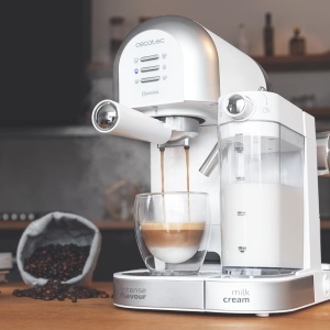 Espressor cafea Cecotec Halbautomatischer, 1470 W, 20 bar, alb - Img 3