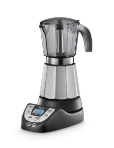 Espressor cafea DeLonghi Alicia Plus, 6 cesti, 550W, negrusilver