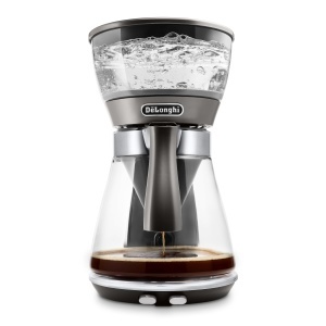 Espressor cafea DeLonghi Clessidra ICM 17210, 10 cesti, 1.25 litri, argintiu