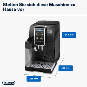 Espressor cafea DeLonghi Dinamica Plus ECAM382.70.B, 1450W, Negru - Img 7