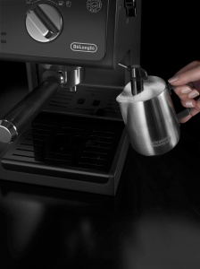 Espressor cafea DeLonghi ECP 31.21, 1.1 l, negru, cu sistem manual de spumare - Img 5