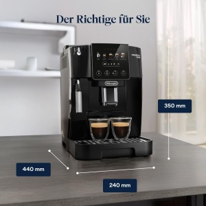 Espressor cafea DeLonghi Magnifica Start ECAM220.91.B, 250g, 5 bauturi, LatteCrema, Negru - Img 7