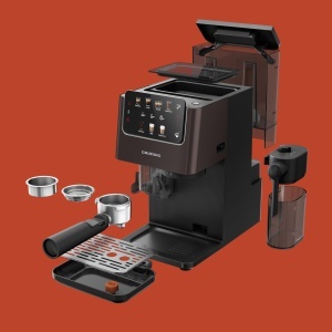 Espressor cafea Grundig KSM 8530, 1688 W, 20 bar, NegruBraun - Img 3