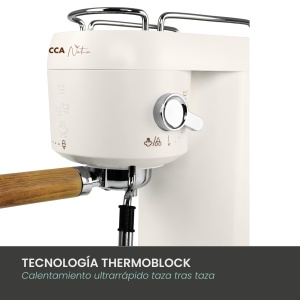 Espressor cafea Jocca 20 bar, 1400 W, 1 l, cu Dampfgarer si Touch-Taste - Img 3